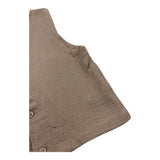 Petit Indi Gilet Tinta Unita per Bambino SS25BK7228 MARRONE PETIT INDI 