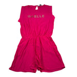 Gaelle Tuta Intera Mezza Manica tinta unita Fuxia per Bambina 2746TJ00014 FUXIA GAELLE 