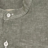 Louis Dieudonne' Camicia Tinta Unita Mezza Manica con Collo Coreano per Bambino DJDJJ GRIGIO LOUIS DIEUDONNE' 