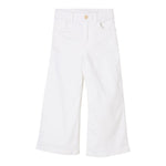 Twinset Pantalone Modello A Palazzo Tinta Unita per Bambina 251GJ2611X BIANCO TWINSET 