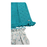 Juliana Completo 2 Pezzi Canotta Maglia-Culotte per Neonata 25076 AZZURRO JULIANA 
