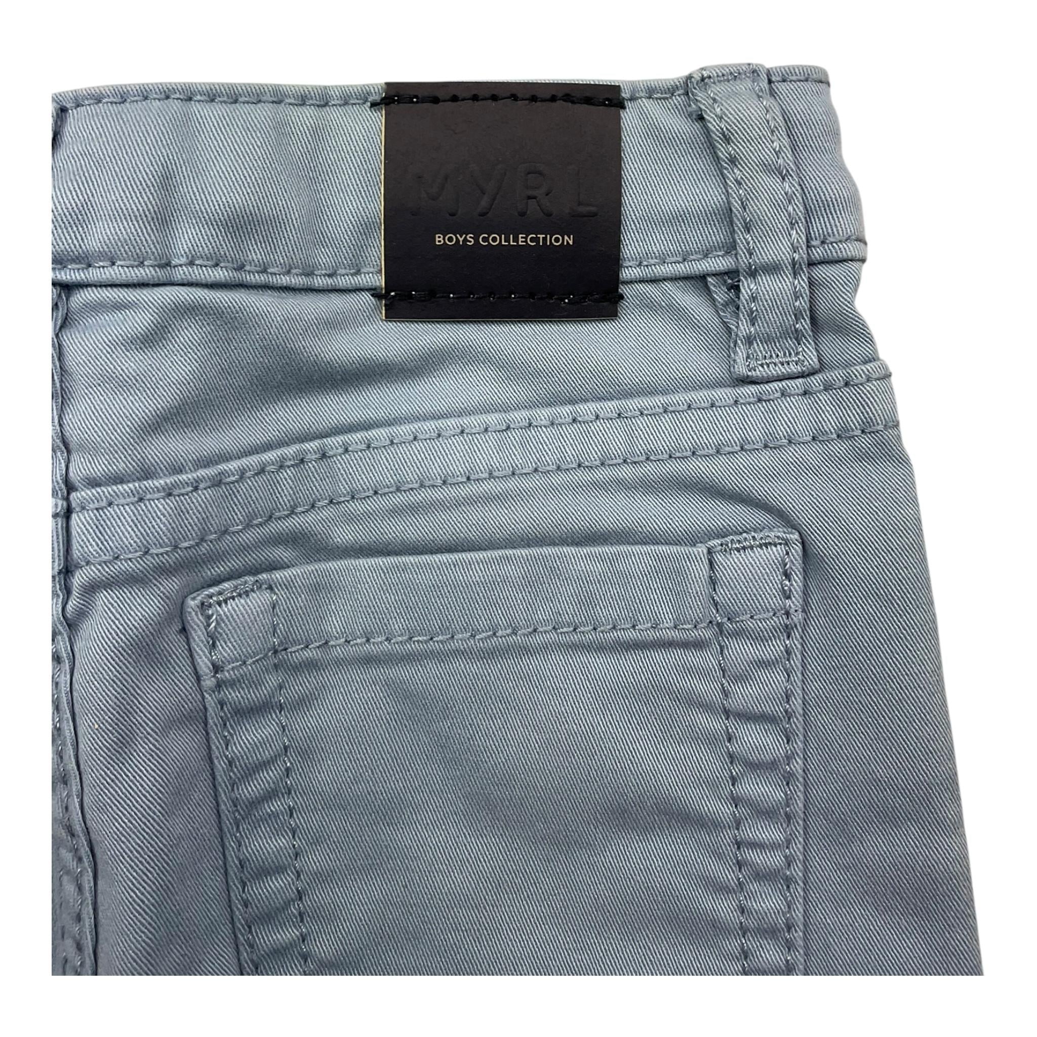 MAYORAL pantalone tinta unita con girovita regolabile Azzurro per Neonato 563 AZZURRO MAYORAL 