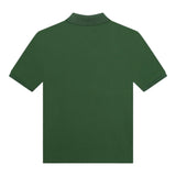 Boss Poloshirt Plain mit Reißverschluss und grünem Print für Jungen