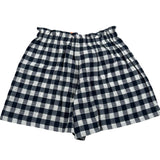 Max&Co. Short Tinta Unita con Fantasia Quadri per Bambina MX0127MX BIANCO/BLU MAX&Co. 