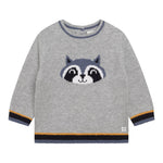 CARRE'MENT BEAU maglia girocollo tinta unita con ricamo Grigio per Bambino Y05281 GRIGIO CARRE'MENT BEAU 