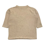 @MADILLY maglia tinta unita grocollo  Sabbia per Bambina 018899 SABBIA @MADILLY 