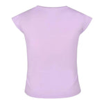 Guess T-Shirt Girocollo Tinta Unita con Stampa per Neonata K4GI11K6YW4 LILLA GUESS 