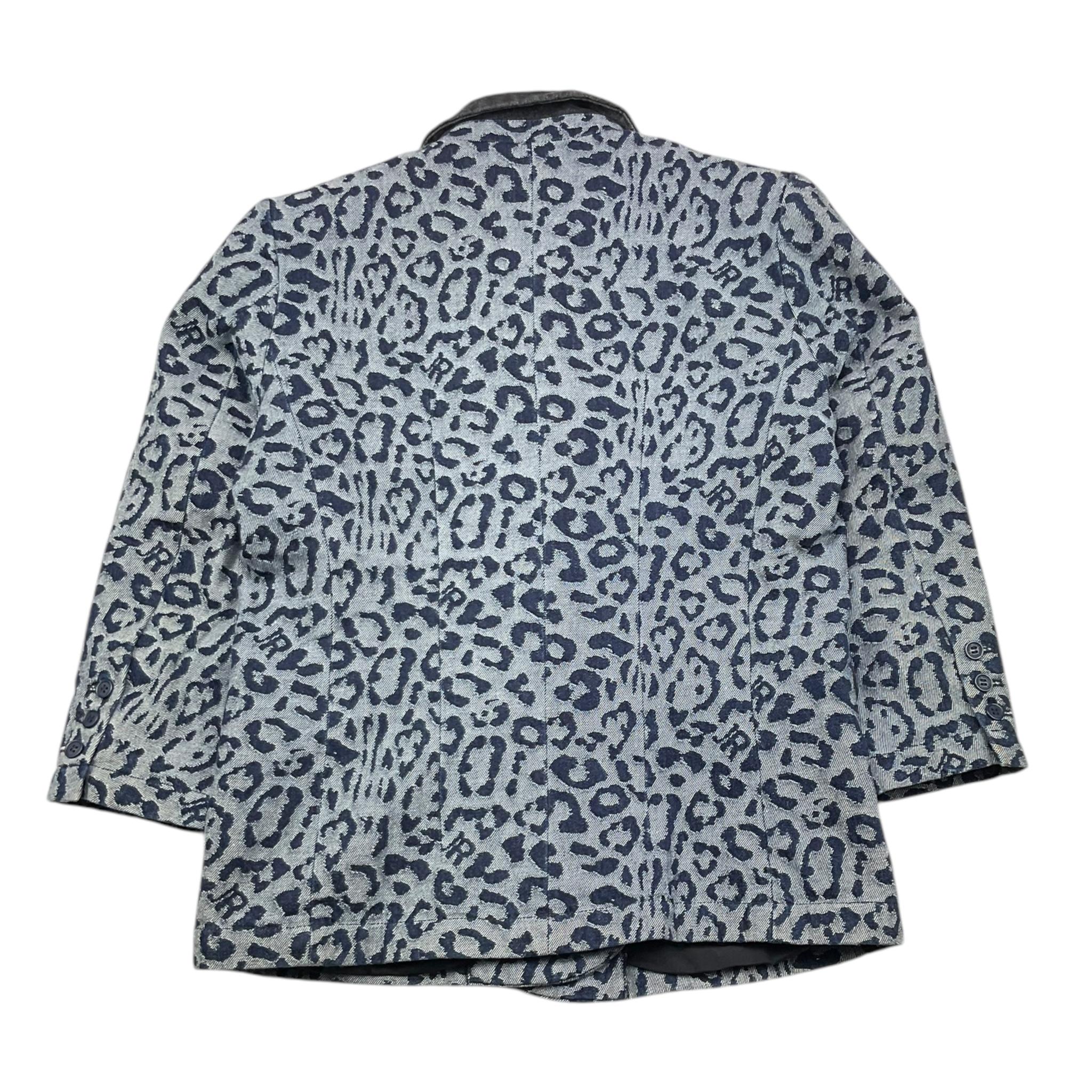 JOHN RICHMOND giacca tinta unita in denim fantasia maculata Blu per Bambina RGA25030GC BLU JOHN RICHMOND 