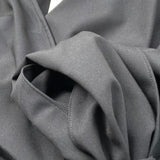 Xacus Pantalone Tinta Unita con Elastico In Vita per Bambina 85151 NERO XACUS 