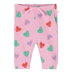 STELLA McCARTNEY pantalone tuta tinta unita con stampe Rosa per Neonata TT6090 ROSA STELLA McCARTNEY 