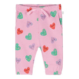STELLA McCARTNEY pantalone tuta tinta unita con stampe Rosa per Neonata TT6090 ROSA STELLA McCARTNEY 