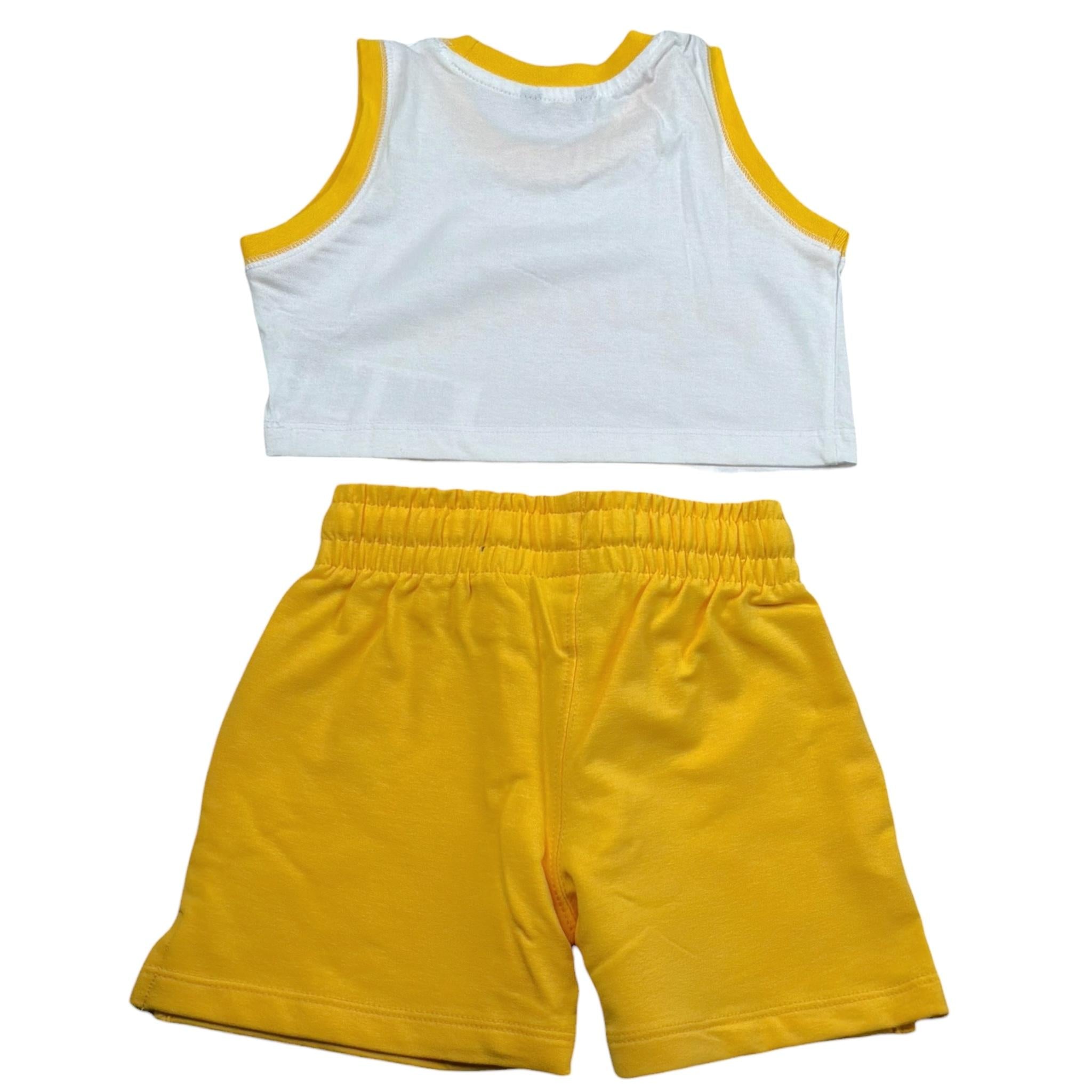 Refrigiwear Completo 2 Pezzi Top-Short per Neonata RG1471W25XXN BIANCO REFRIGIWEAR 