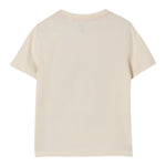 Timberland T-Shirt Girocollo Tinta Unita con Stampa per Bambino T60511 BEIGE TIMBERLAND 