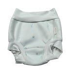 Bamboom+Babies Costume Pannolino Contenitivo Tinta Unita con Stampa per Neonato 7211 AZZURRO BAMBOOM+BABIES 