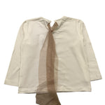 LALALU' shirt girocollo tinta unita con tulle Bianco per Neonata TSL170NB BIANCO LALALU' 