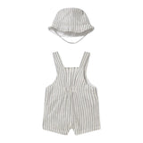 Mayoral Completo 2 Pezzi Salopette-Cappello per Neonato 16016 BIANCO MAYORAL 
