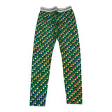 Philosophy – Einfarbige Leggings mit grünem Herz-Print für Mädchen