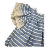 Valentina Bebes 2-teiliges Set für Baby-Mädchen, blau, Culotte-Outfits