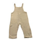 Babidu Einfarbiger Overall Beige Armloch Für Neugeborene
