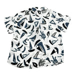 Please Camicia Tinta Unita con Stampa per Bambino CC80364B71J BIANCO PLEASE 