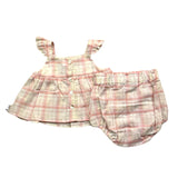 Tartine Et Chocolat 2-teiliges Set Rosa Hemden-Höschen für Baby Mädchen