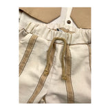 Barcellino Komplettset, 3-teilig, Hemd, Hose, beige Weste für Neugeborene