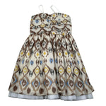 Naice Abito Bretelline Tinta Unita  per Bambina 23468 BEIGE NAICE 