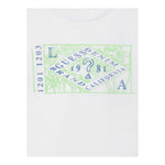 Guess T-Shirt Gircollo Tinta Unita con Stampa per Neonato I2GI06K8HM0 BIANCO GUESS 