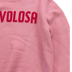 SAINT BARTH maglia girocollo tinta unita con stampa Rosa per Bambina FAVOLOSA ROSA SAINT BARTH 