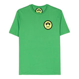 Barrow Kids Einfarbiges Rundhals-T-Shirt mit Kontrastdruck Grün für Jungen