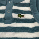 Lacoste Pagliaccetto Bicolore Fantasia A Righe per Neonato 4J8488 BIANCO LACOSTE 