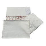 Barcellino Set Lenzuola 3 Pezzi tinta unita Bianco per Neonata 10085 BIANCO BARCELLINO 