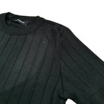 Numbers T-Shirt Girocollo In Filo Tinta Unita per Bambino FIL07 NERO NUMBERS 