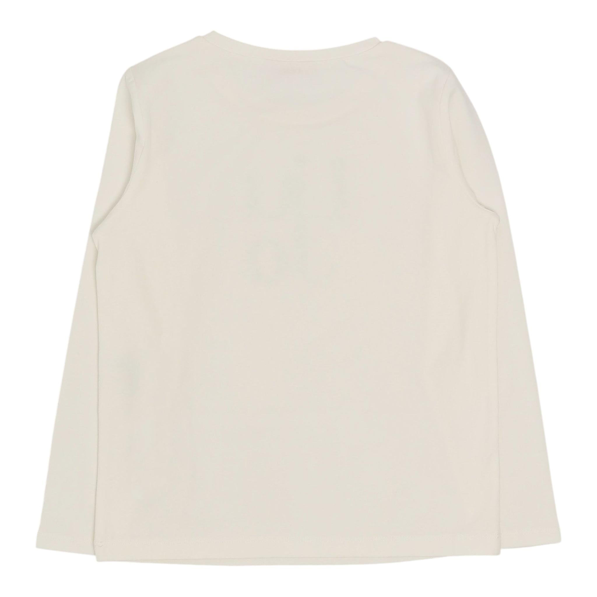 LIU JO shirt girocollo tinta unita con stampa e applicazioni Bianco per Bambina GF4093XX BIANCO LIU JO 