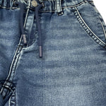 Guess Jeans Tinta Unita con Elastico In Vita per Bambino N4RA05D59P0 AZZURRO GUESS 