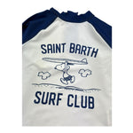 Saint Barth Shirt Tinta Unita con Maniche In Contrasto per Bambino MOORISH BIANCO SAINT BARTH 