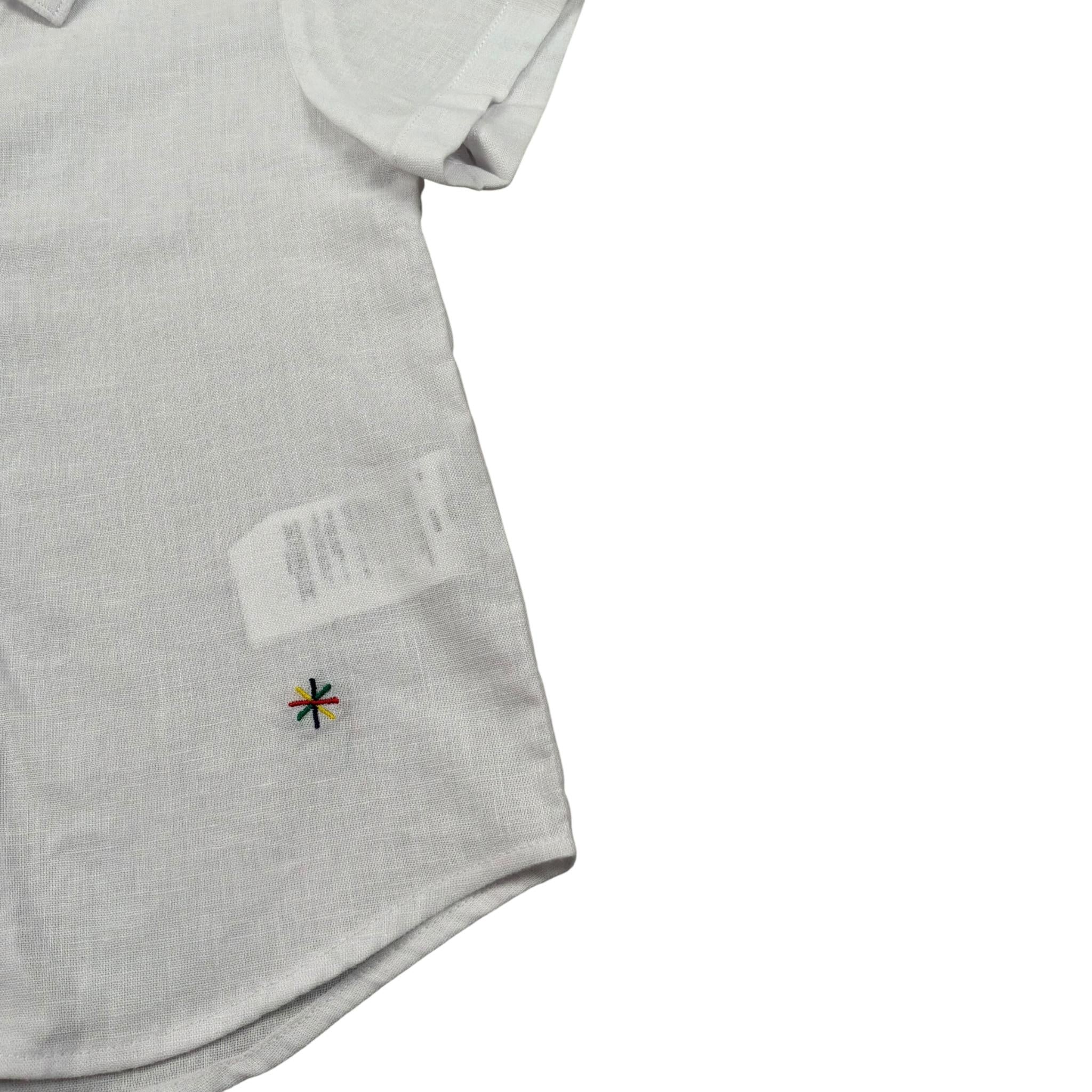 Manuel Ritz Camicia Mezza Manica tinta unita Bianco per Neonato MR2582 BIANCO MANUEL RITZ 