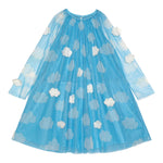 Stella Mccartney Abito Manica Lunga Tinta Unita per Neonata TV1110 AZZURRO STELLA McCARTNEY 