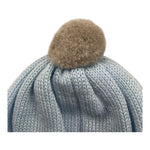 BABY LORD cappello tinta unita con pon pon Azzurro per Neonato 603 AZZURRO BABY LORD 