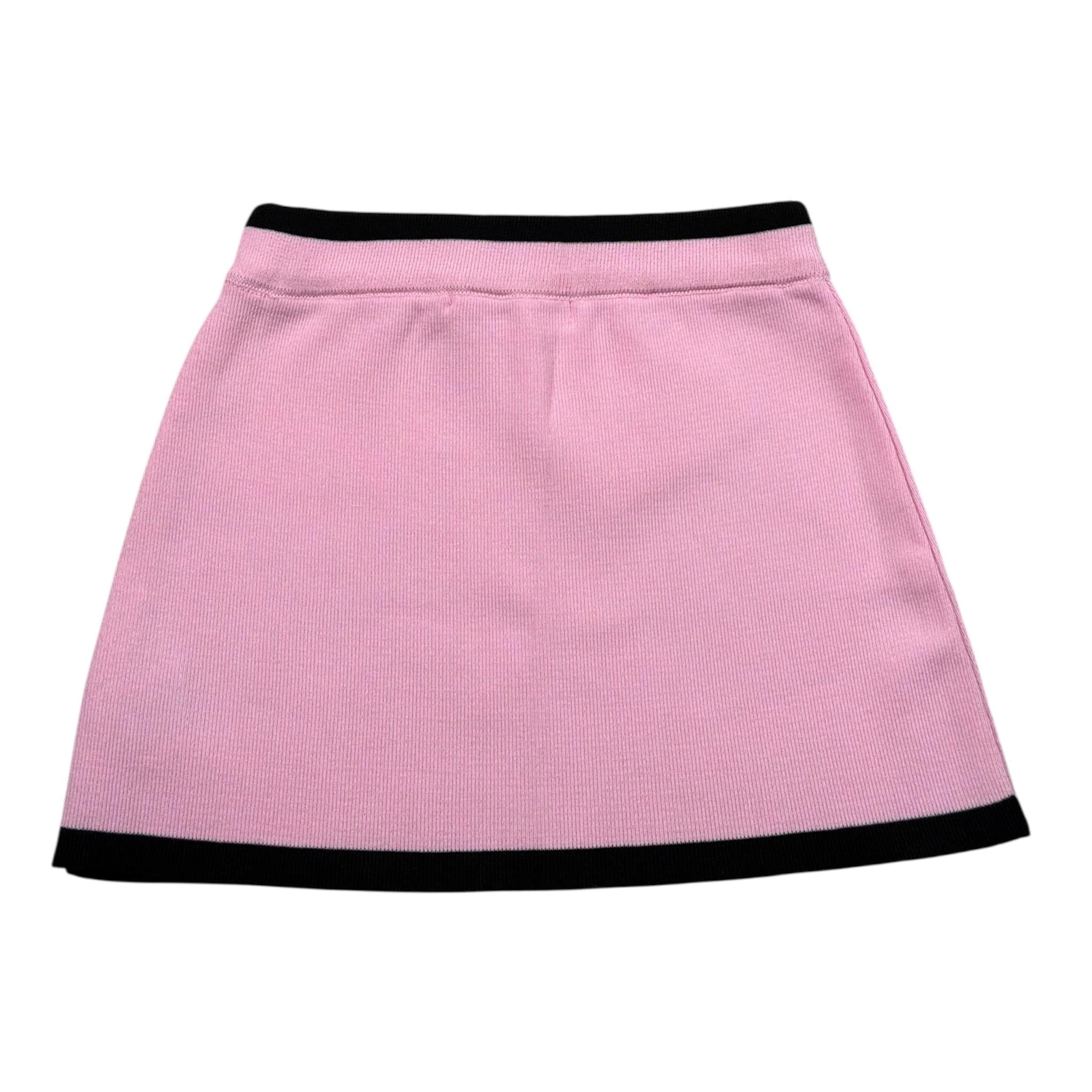 Vicolo Gonna Tinta Unita con Profilo In Contrasto per Neonata 3146W00302N ROSA VICOLO 