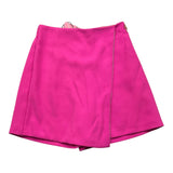 Miss Blumarine Einfarbige Shorts mit elastischer Taille Fuchsie für Mädchen