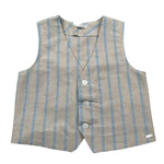 Le Bebe Gilet Fantasia A Righe per Neonato LBB4964 BEIGE LE BEBE 