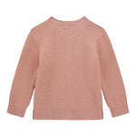 GUESS maglia girocollo tinta unita con stampa paillettata Rosa per Neonata N4BR02Z33220 ROSA GUESS 