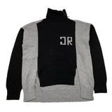 JOHN RICHMOND maglia collo alto bicolore Nero/grigio per Bambino RBA25124MA NERO/GRIGIO JOHN RICHMOND 