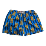 Saint Barth Costume Tinta Unita con Stampa per Bambino 01051L COBALTO SAINT BARTH 