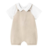 Mayoral Completo 2 Pezzi T-Shirt-Pagliaccetto per Neonato 1607X BEIGE MAYORAL 
