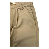 Cesare Paciotti Einfarbige Hose mit verstellbarer Taille, Beige, für Neugeborene