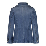 Fun & Fun Giacca In Denim Tinta Unita per Bambina FNJJK16541 BLU FUN & FUN 