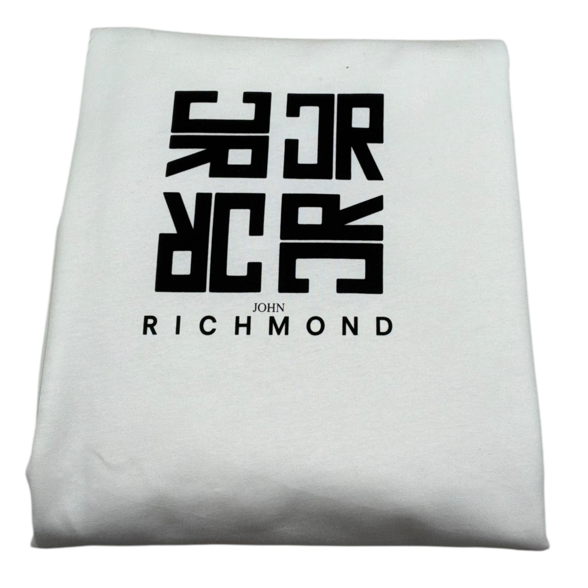 John Richmond Coperta Tinta Unita con Stampa per Neonato RLP26003CE BIANCO JOHN RICHMOND 