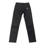 Guess Schlichte Hose mit verstellbarer Taille Schwarz für Mädchen